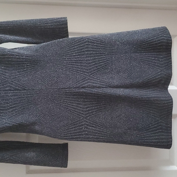 4/$30 Trixxi Black 3/4 Sleeve gray sparkle dress size medium.    ** - Picture 9 of 14